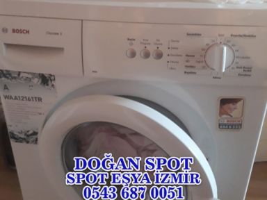 Gaziemir İkinci El Spotçu Bosch Çamaşır Makinesi Alım Satım